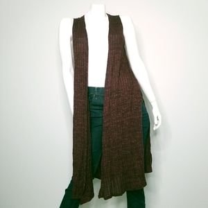 LULAROE Maroon Joy Knit Cardigan